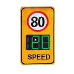 aluminium radar speed sign