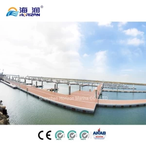 Aluminum Alloy Kapal Gangway Jetty Gangway Marina Pontoon Gangway For Floating Dock