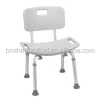 Aluminum lightweight bath shower chair for the elderly shower stool