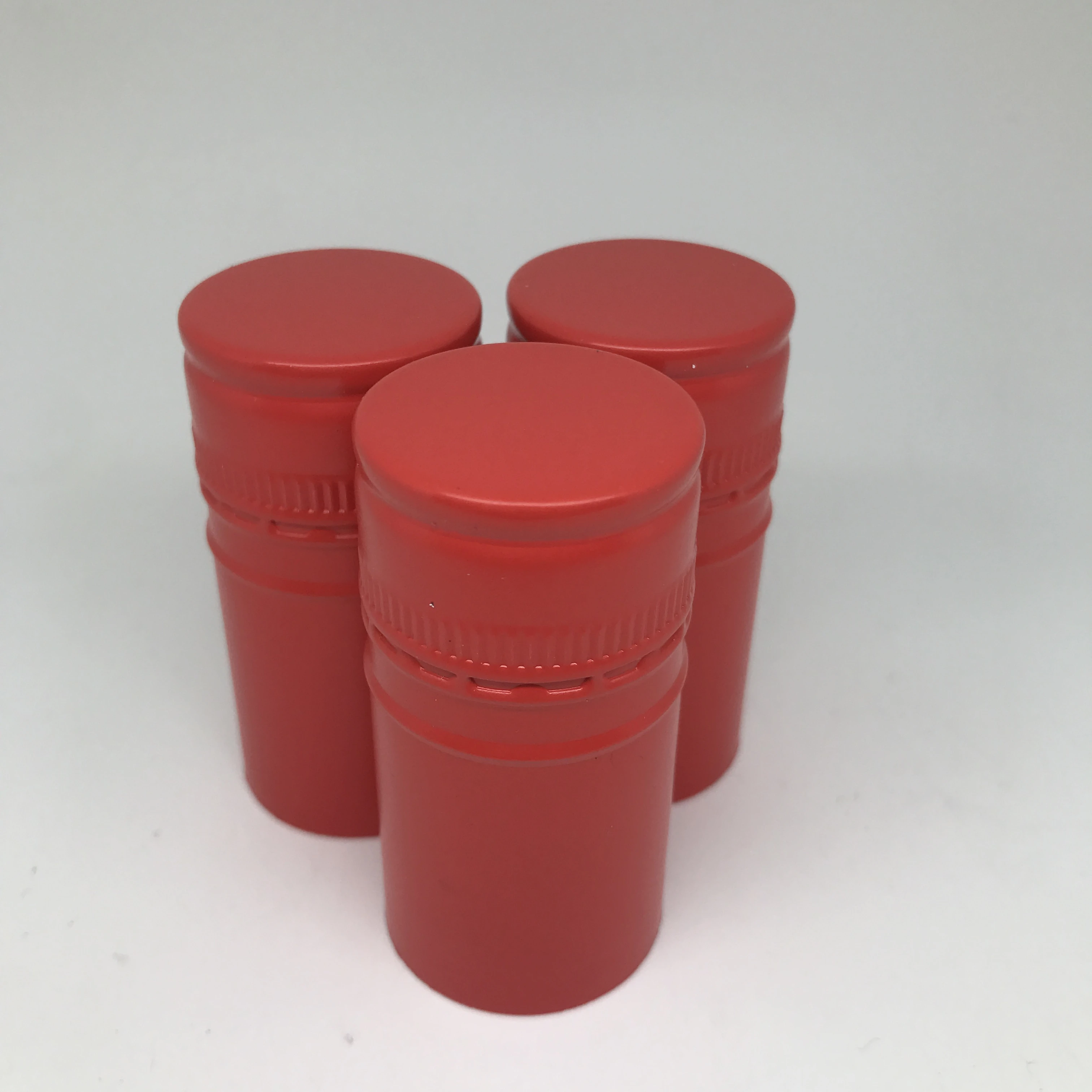 Aluminum Screw Cap Easy Open End Bottles Roll-coating Roll-printing Caps and 28mm 38mm Beverage Customized Size