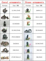 Aquariums decorations,Fish Coral Accessories,aquarium tank accessories