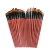 Import Art Supplies Nail Round Peak 6 Pieces Nylon Hair Wood Watercolor Paint Brush from China
