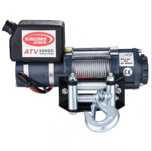 ATV-3000C mini 12v electric winch