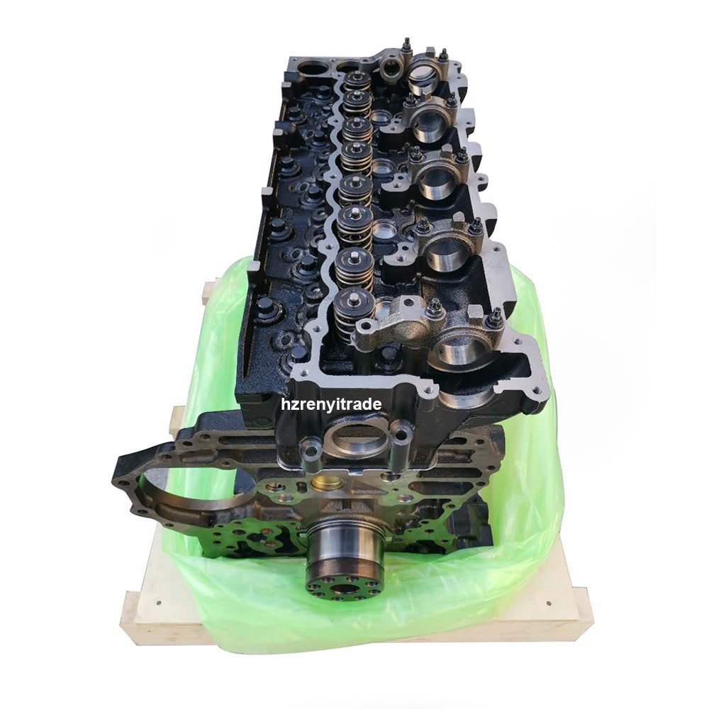 Buy Auto 4hf1 Cylinder Long Block For Isuzu Nkr Npr 4 Stroke Diesel ...