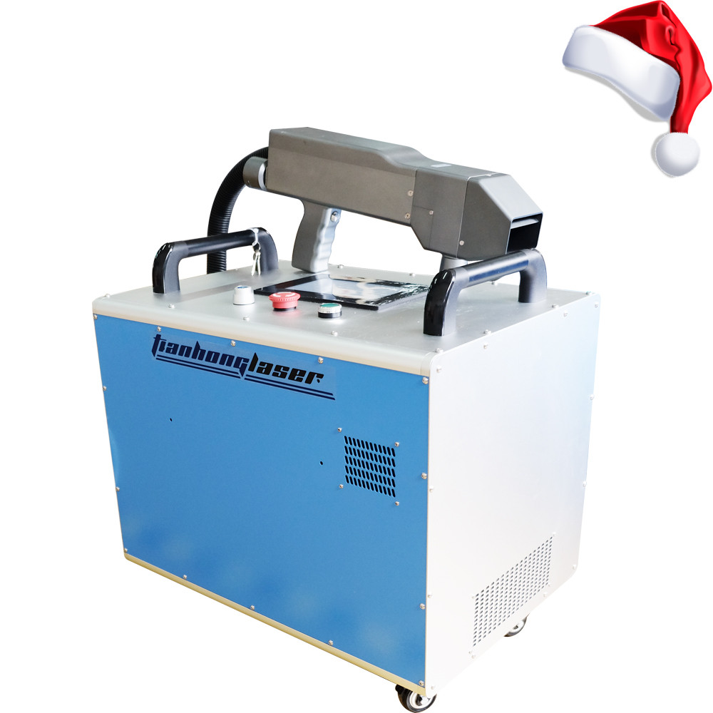 Auto Foucus Hand-held Fiber Laser Rust Cleaning Machine 1000W From TH