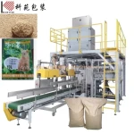 Automatic 10-25-50kg Cat Litter Granules Bulk Heavy Bag Filling Sealing Packaging Machine for Plastic Bags