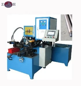 Automatic steel tube end closing machine by hot spinning
