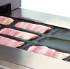 Automatic vacuum skin pack machine for bacon with thermoforming