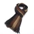 Import Autumn and Winter Men Striped Fashion Scarf Warm Knitted Wool Scarf from China