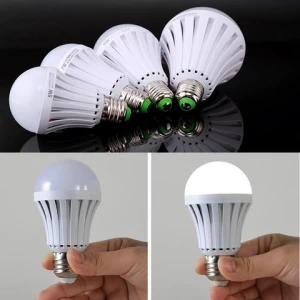 B22 E27 Emergency LED Light Bulb Rechargeable Intelligent Lamp