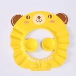 Baby waterproof ear protection shower cap  animal shape baby sun hat children bathing shampoo cap