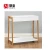 Import Bamboo and white console table with drawer from China
