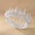 Import Baroque Bride Crown  Crystal Round Crown Beauty Pageant Crown Hair Accessories 2023 from China