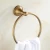Import Bathroom accessories wall mounted brass ORB round towel ring from China