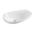 Import Bathroom Cabinet Ceramic Countertop White Shallow Wash Sink And Basin from China