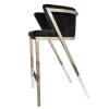 BC04 Modern high  bar stool with black velvet  barhocker barhocker