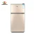 Import BCD-118 home appliances stainless steel low power consumption  double door compressors refrigerators and freezers from China