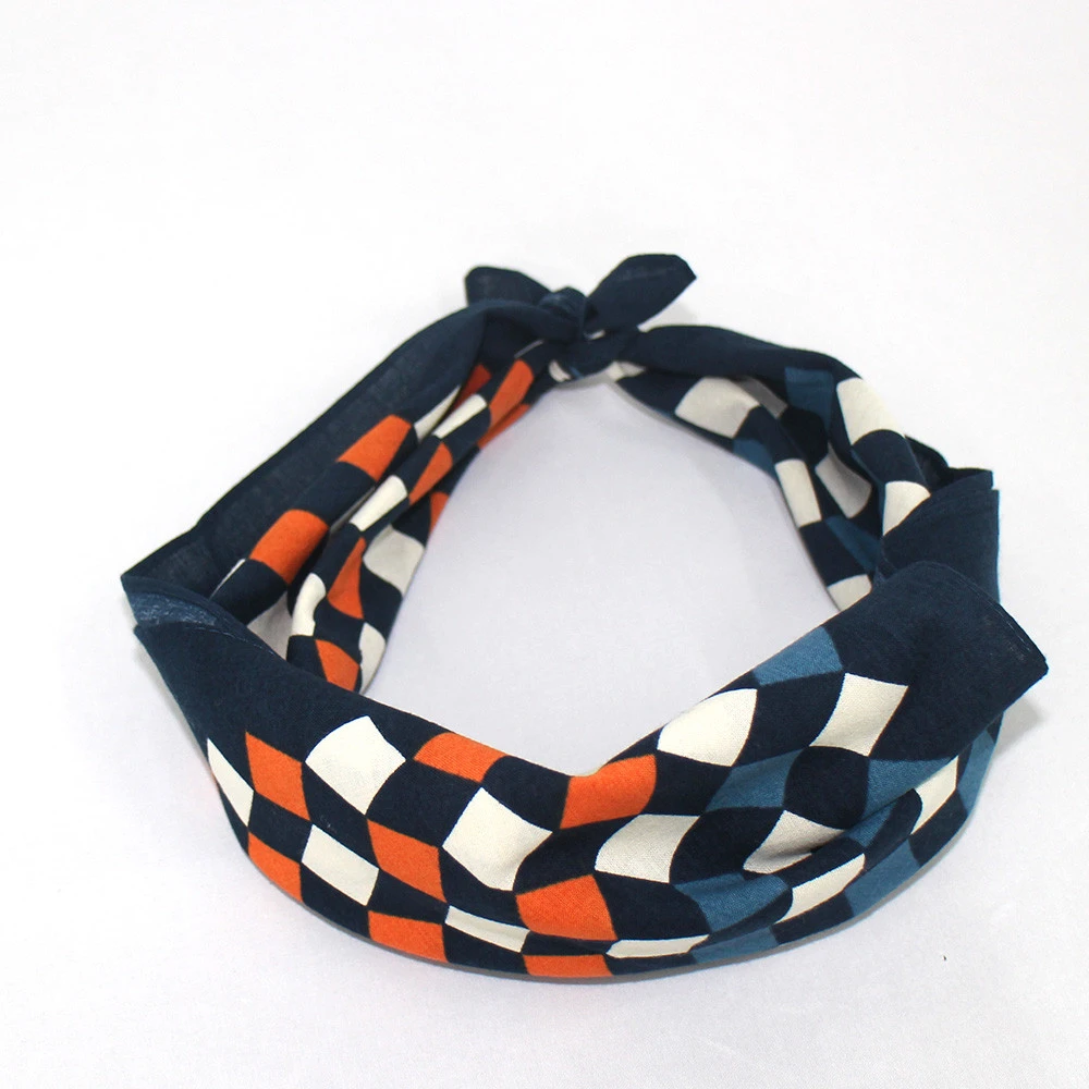 beach gauze silk head for women scarf handkerchief kerchief