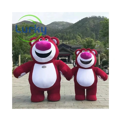 Bear Custom Inflatable Mascot Party Event Cosplay Cartoon Commercial Advertising Costume For Sale
