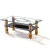 Import Beautiful modern hot bent stainless steel coffee table with coffee table design from China