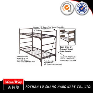 Bed room furniture Folding military bunk bed for adult