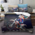 Import Bedding Motorcycle Racing Printed Bedding (No Comforter and Sheet) Set for Kids Teen Boys-Duvet Cover+2 Pillow Shams from China