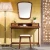 Import Bedroom furniture wooden make up mirrored hair dresser from China