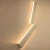 Import bedside hotel wall sconces linear led light, light up wall decor, wall lamps from China