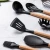 Import Best Kitchenware tool Silicone cooking Kitchen Utensil Set With Wooden Handle holder Accessories Spatula Turner Ladle cookware from China