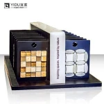 Best price for ceramic quartz stone tile display rack porcelain floor tile artificial stone ceramic wall tile display stand