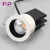 Import Best price home hotel office 5/7/9/12w embed led cob spotlights anti-glare warm /Cold/white spot light from China