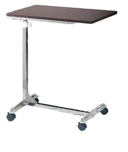 Best price!!hospital movable overbed dinner food table for patient high quality best price