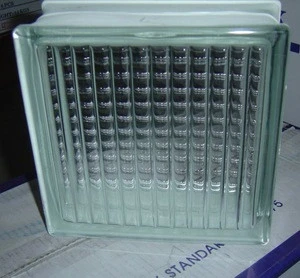 best prices 190x190x80mm Colored and Clear Glass Block Glass Brick