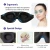 Import Best Sleep Mask Memory Foam 3D Sleep Eye Mask With Custom Label Eyemask Sleep Best for Blocking Light from China