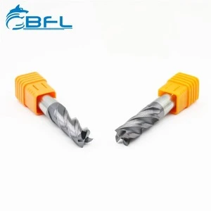 BFL Anti-broken Solid Carbide 4 Flute End Mills For Mould Steel