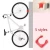 Import Bicycle parking buckle simple rack for bike shop display wall-mounted parking rack from China