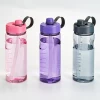 Big size 1L  plastic water sport bottle with straw lid and filter net inside 35oz 24 Nutrition water bottles
