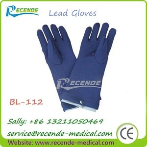 BL-112-S Dental Supply Radiation Protection Lead Gloves / Dental Comfortable Lead Gloves From Radiation Protection