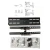 Import black tv screen mount top shelf ceiling bracket 65 inch retrable advanced 85 in adjustable tv mount from China