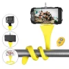 Bluetooth Remote Camera Flexible Selfie Stick Clip Tripod Mount Car Phone Holder For GoPro Bicycle