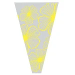BOPP Plastic Candy Flowers Bags/flower sleeves / bag for flower packaging
