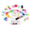Borjay Food Grade Silicone Round Beads 9mm 12mm 15mm 19mm 22mm For Teething Jewelry