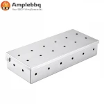 Brand Customized Wood Chips Smoking Barbeque Stainless Steel BBQ Grill Smoker Box Kamado Joe Accessories