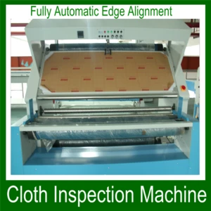 Brand new knitted fabric inspection and slitting machine/fabric measuring machine and fabric finishing machine made in China