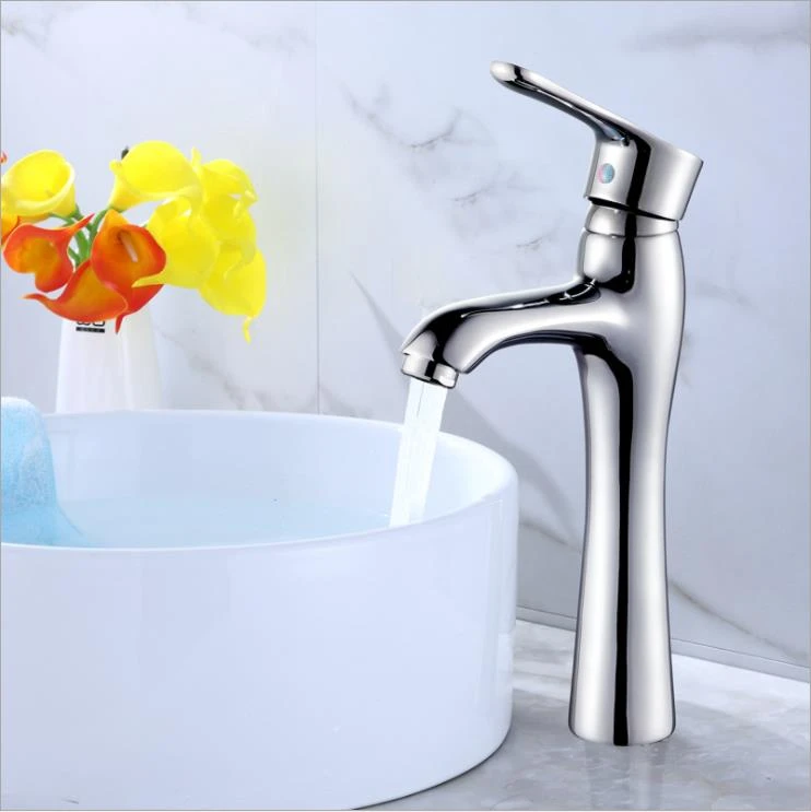 Brass Counter Basin Faucets Mixer Bathroom Faucet Basin Sink Faucets Basin Taps for Bathroom Sink