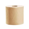 Brown Bamboo FSC Biodegradable Unbleached Private Label 3-Ply Bathroom Tissue Toilet Roll Paper