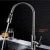 Import Brushed Nickel SUS304 Stainless Steel Kitchen Faucet Flexible Pull Down With Low MOQ from China