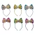 Import BSCI Glitter cartoon headband girl party hairband sets Kids Hair Accessories with bow from China