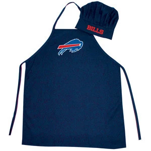 Buffalo Bills Chef Hat/Apron Set Navy