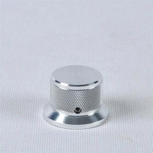 cap shaft solid aluminium audio control knob for Amp